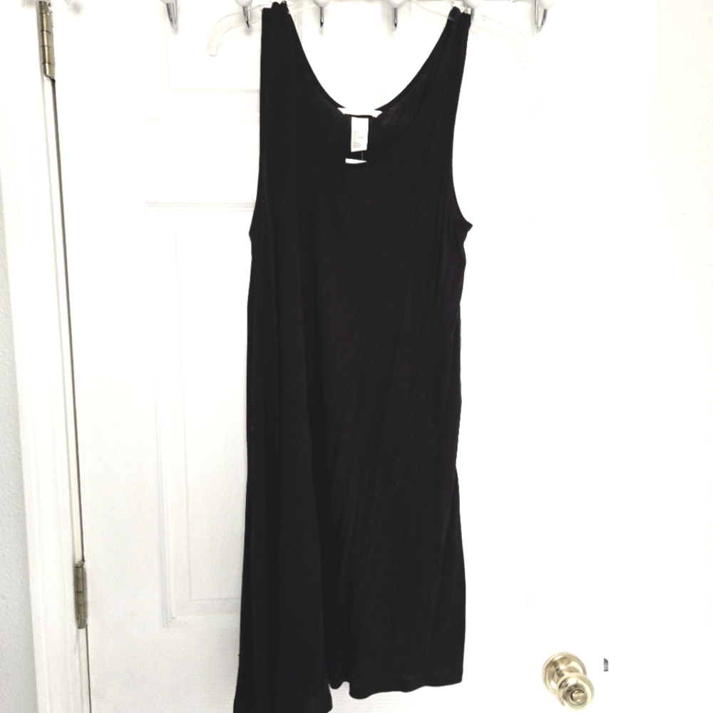 H&M Black Sleeveless Sun Dress